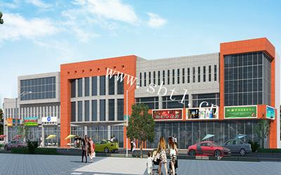 液態理石漆施工-唐山雙柳商業街