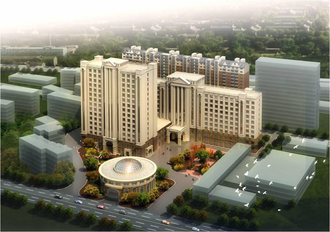 遼寧鳳城賓館4萬5千平米仿澳洲砂巖和藝術質感涂料